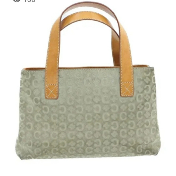 Authentic Celine Suede mini handbag - Picture 1 of 10